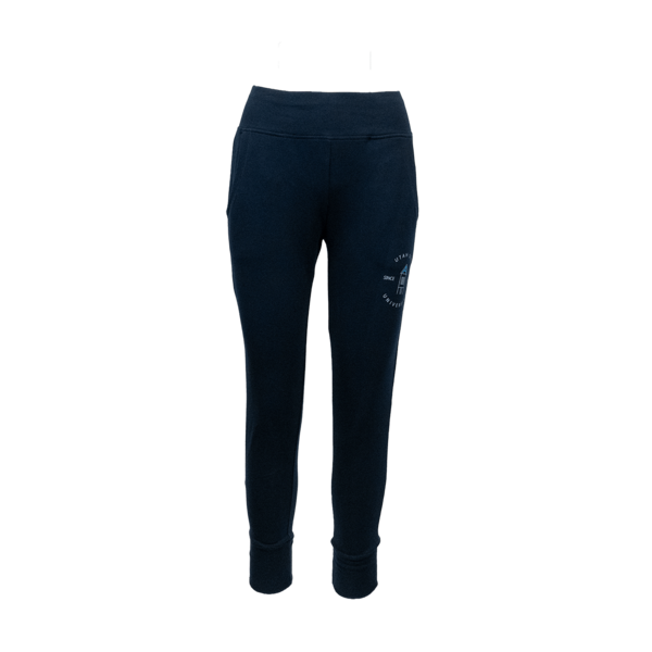 Women's Utah State University Old Main Navy Jogger Sweatpants